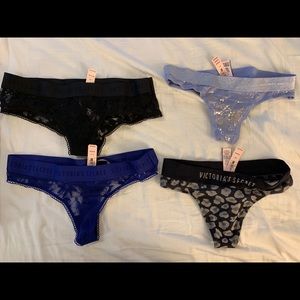 Four Victoria’s Secret NWT Panties